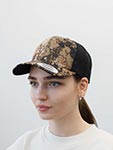 Бейсболка FLEXFIT арт. 6606VC (коричневый / камуфляж)